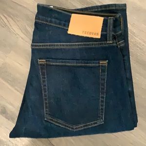 Tecovas Slim Fit Jeans Dark Blue